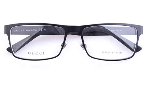 men's black gucci glasses|Gucci clear optical glasses.